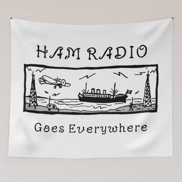Item preview, HAM Radio Goes Everywhere designed and sold by RLGstoreShop.