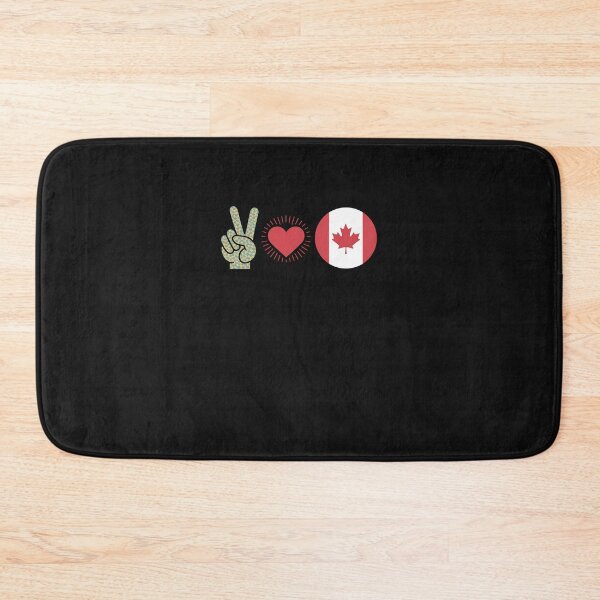 Item preview, Peace Love Canada Flag Canadian Pride Roots designed and sold by GaryPacheco6.