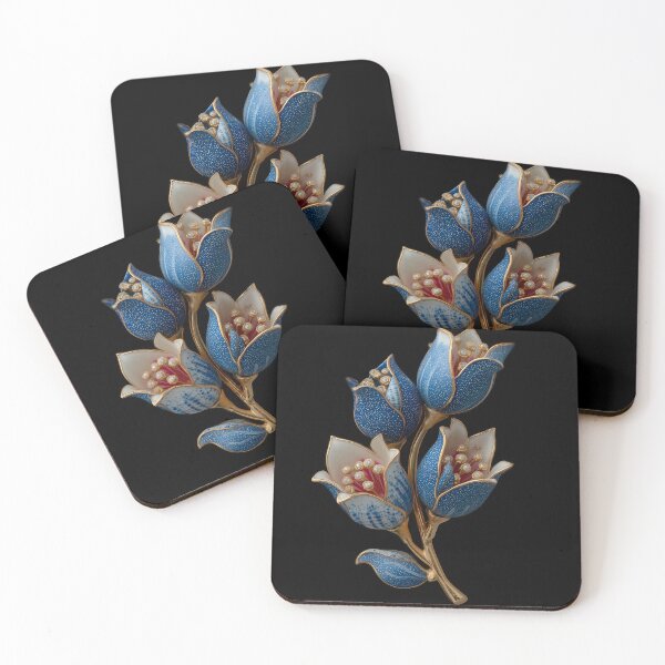 Item preview, Lapis Bloom designed and sold by ArgentoArt.