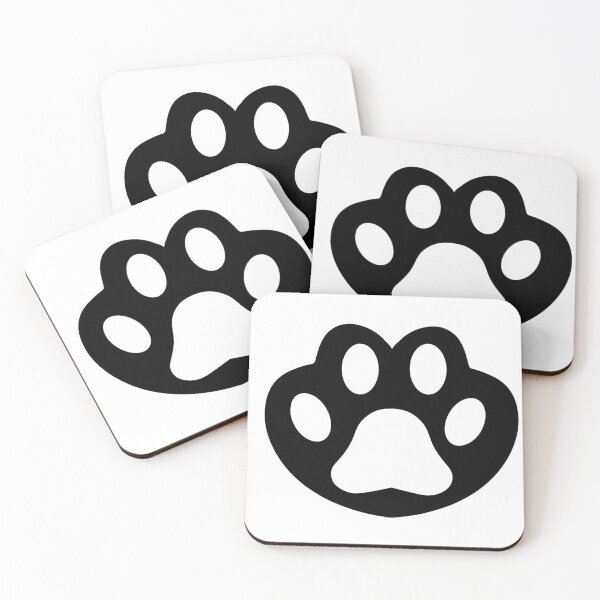 Item preview, Black and White Paw designed and sold by Luna’s Magic Shoppe.