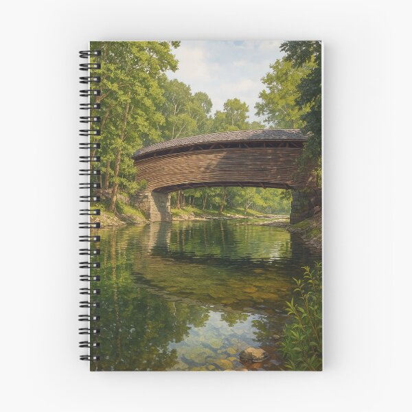 Item preview, The Historic Humpback Covered Bridge designed and sold by Takeda-art.