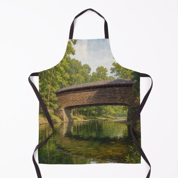 Item preview, The Historic Humpback Covered Bridge designed and sold by Takeda-art.
