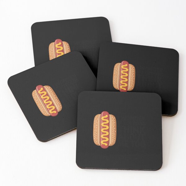 Item preview, I Wonder If Hotdogs Think About Me Too Hot Dog designed and sold by JaskconLIfe23.