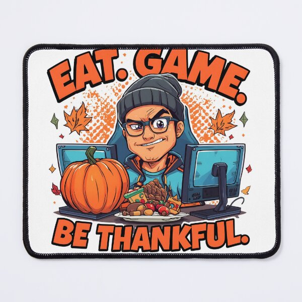 Item preview, Thankful Gamer Autumn Meal Art designed and sold by SoulenCify.
