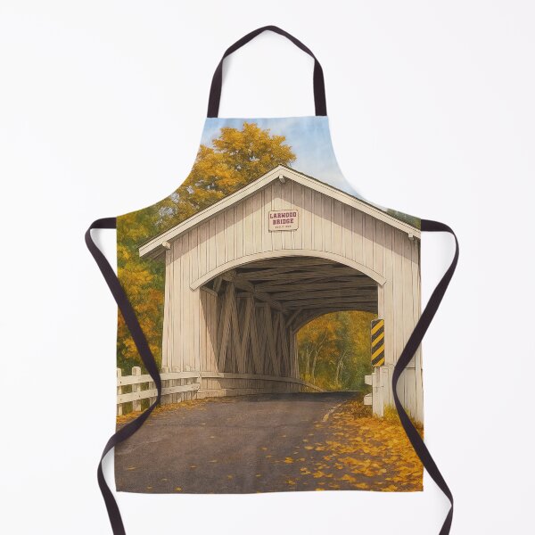 Item preview, The Historic Larwood Covered Bridge designed and sold by Takeda-art.