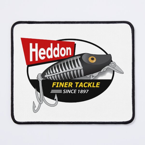 Item preview, Heddon Finer Tackle Sticker - Black Runt designed and sold by BlueSkyTheory.