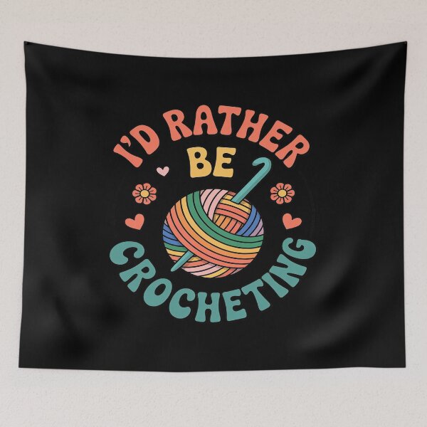 Item preview, I_d Rather Be Crocheting Yarn Flower designed and sold by JaskconLIfe23.