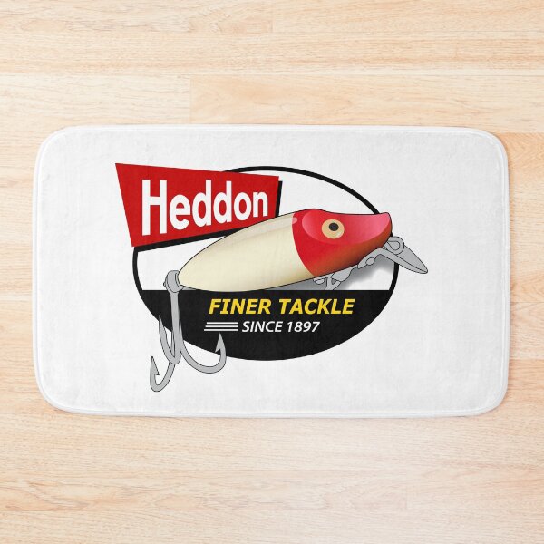 Aperçu de l'œuvre Autocollant Heddon Finer Tackle - Rouge Blanc Runt créée et vendue par BlueSkyTheory.