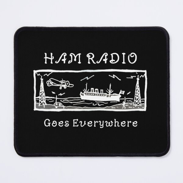 Item preview, HAM Radio Goes Everywhere WT designed and sold by RLGstoreShop.