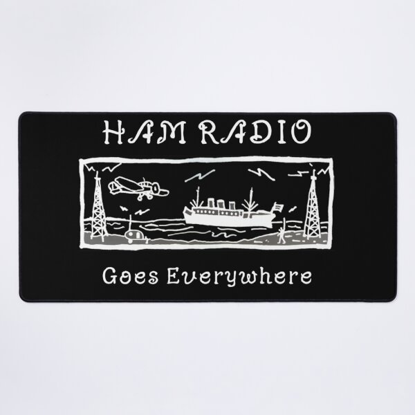 Item preview, HAM Radio Goes Everywhere WT designed and sold by RLGstoreShop.