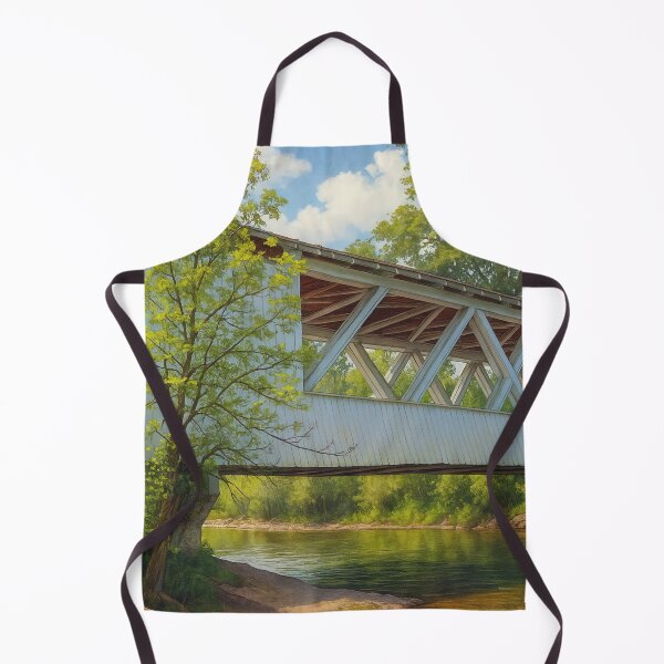 Item preview, The Historic Larwood Covered Bridge designed and sold by Takeda-art.