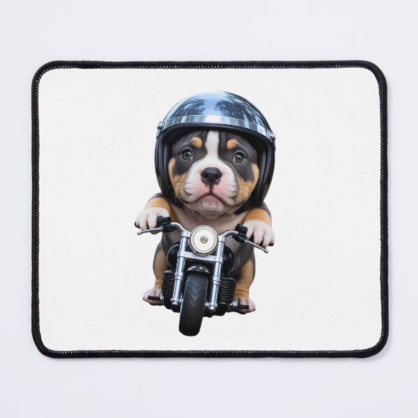 Item preview, Cute Puppy Rider on a Mini Motorcycle designed and sold by StormVape.