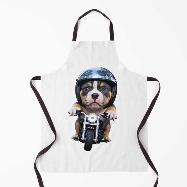 Item preview, Cute Puppy Rider on a Mini Motorcycle designed and sold by StormVape.