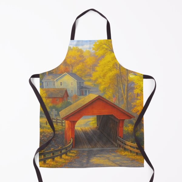 Item preview, The Historic Newfield Covered Bridge designed and sold by Takeda-art.