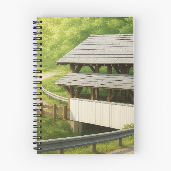 Item preview, The Historic Rock Mill Covered Bridge designed and sold by Takeda-art.