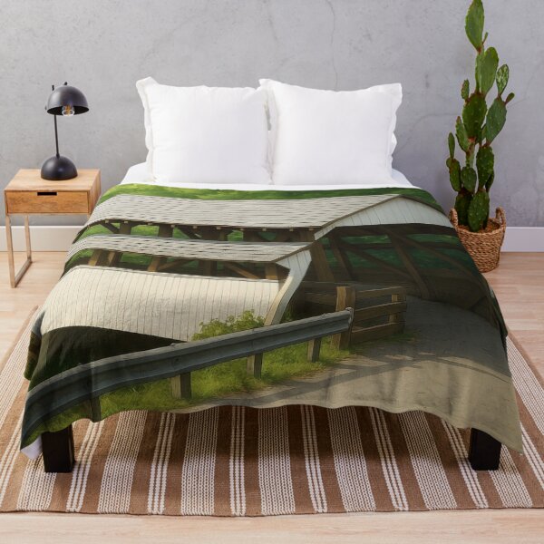 Item preview, The Historic Rock Mill Covered Bridge designed and sold by Takeda-art.