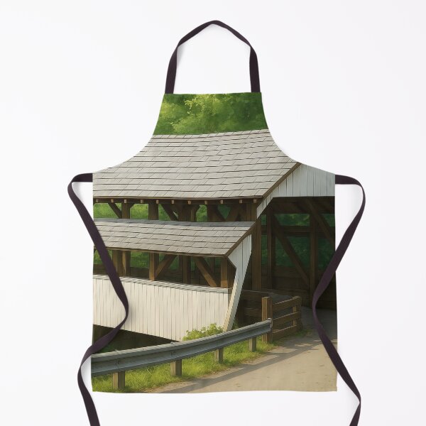 Item preview, The Historic Rock Mill Covered Bridge designed and sold by Takeda-art.
