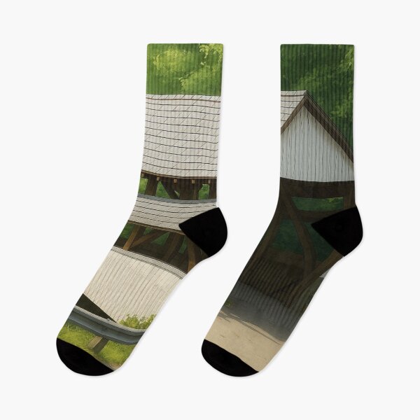 Item preview, The Historic Rock Mill Covered Bridge designed and sold by Takeda-art.