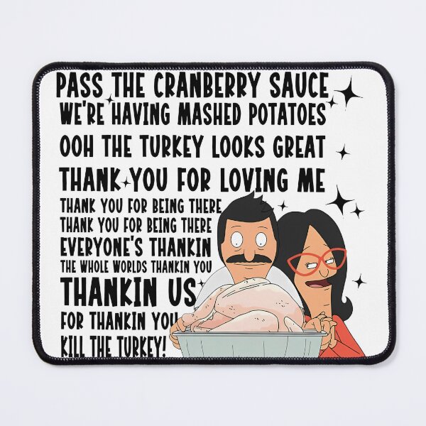 Item preview, Thanksgiving With The Belchers designed and sold by PugPuppyLife.