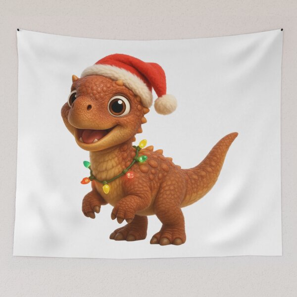 Item preview, Christmas Pachycephalosaurus designed and sold by Sillytoe.