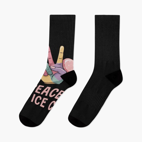 Item preview, Peace Love Ice Cream Cute for Girls Teens Women Summer designed and sold by JessicaWalshdf.