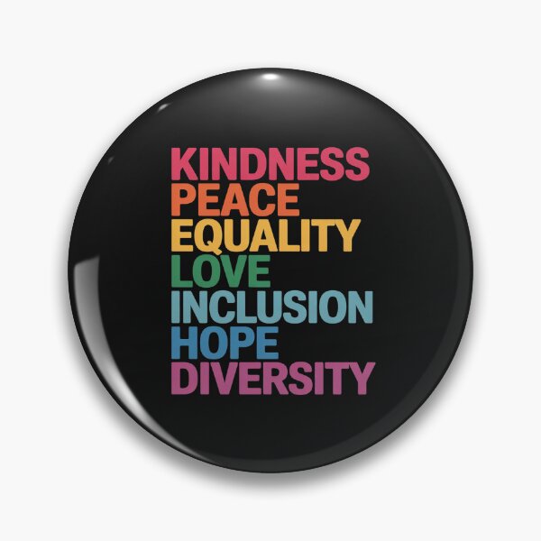 Item preview, Peace Love LGBT GLBT Kindness Hope Equal Inclusion Diversity designed and sold by JessicaWalshdf.