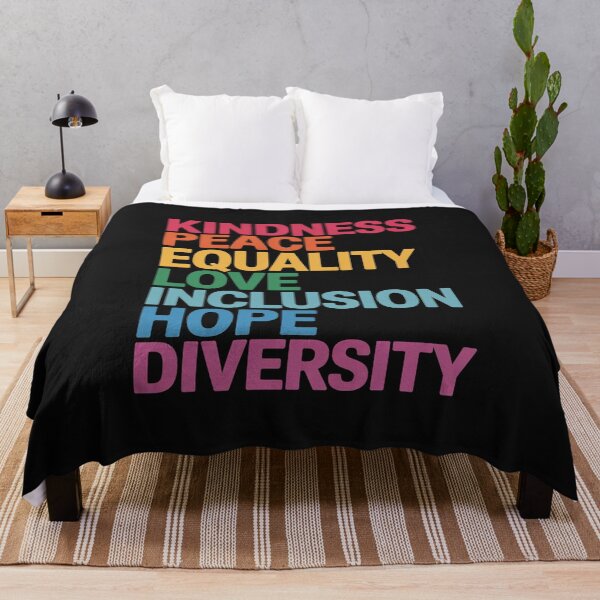 Item preview, Peace Love LGBT GLBT Kindness Hope Equal Inclusion Diversity designed and sold by JessicaWalshdf.