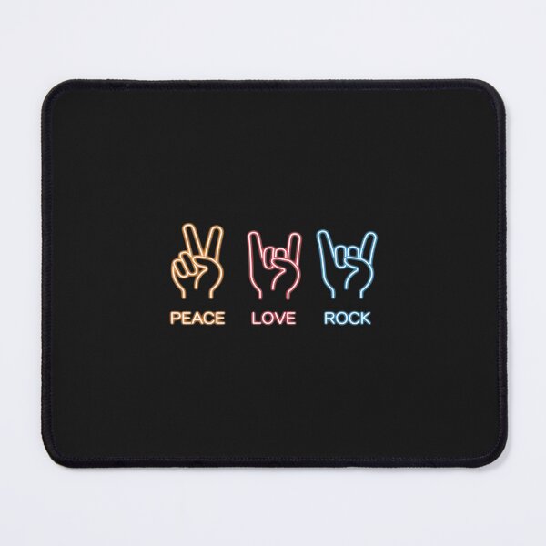 Item preview, Peace love Rock Hand Symbol designed and sold by JessicaWalshdf.