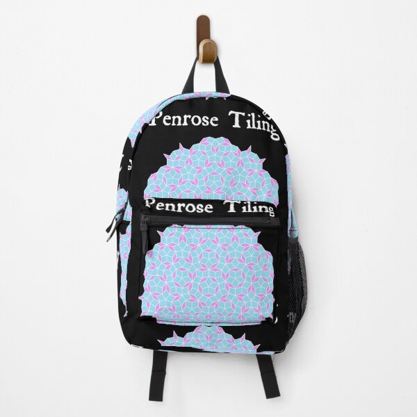 Item preview, Nerdy Vintage Penrose Tiling Science Teacher White Text designed and sold by MathWare MathClips.