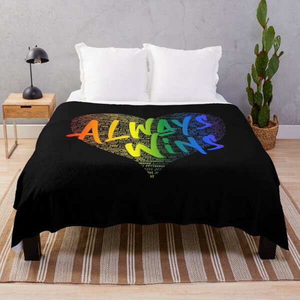Item preview, Love Always Wins designed and sold by PugPuppyLife.