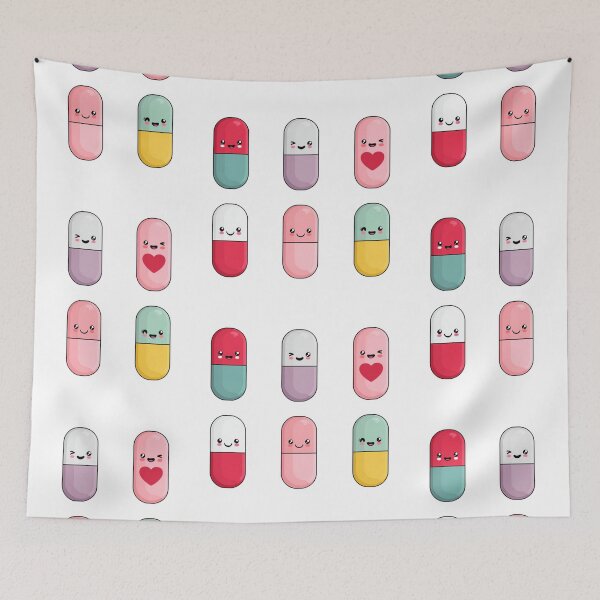 Item preview, Happy pills pack designed and sold by MendaciousMina.