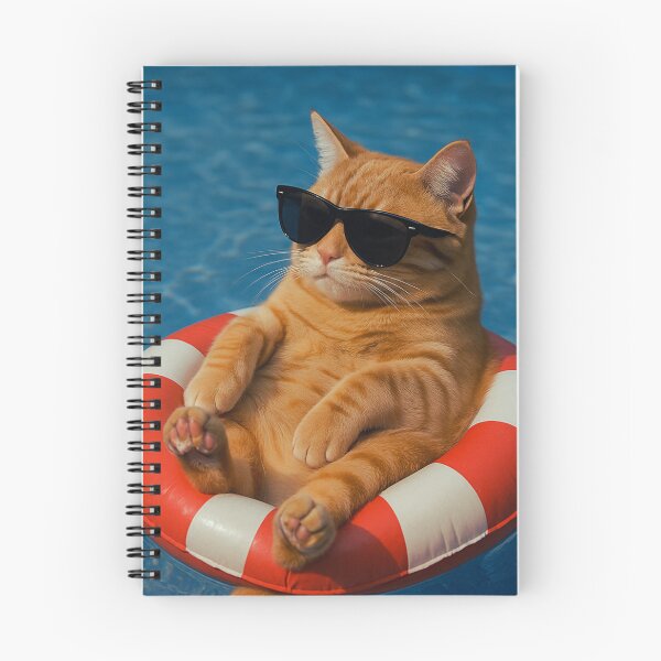 Item preview, Chill cat designed and sold by Kaliyunai.