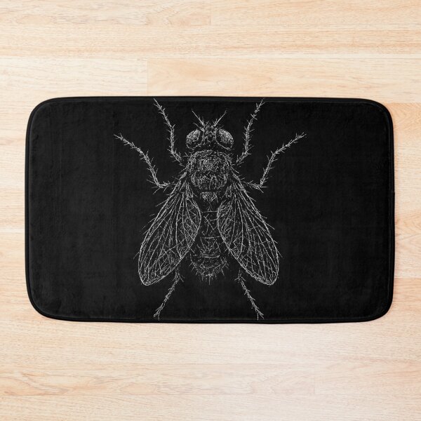 Item preview, Housefly Anatomy Scratch Art Illustration designed and sold by Mortisigil.