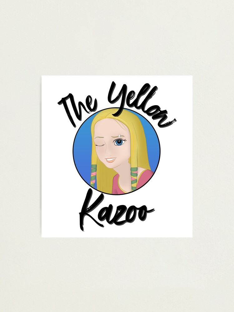 Alternate view of TheYellowKazoo Logo Photographic Print