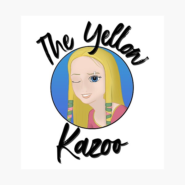TheYellowKazoo Logo Photographic Print