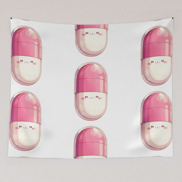 Item preview, Happy pill designed and sold by MendaciousMina.