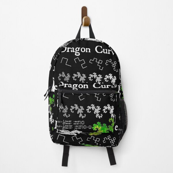 Item preview, Nerdy Vintage Dragon Curve Science Teacher White Text designed and sold by MathWare MathClips.