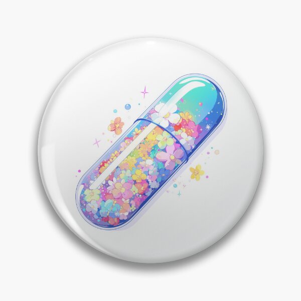 Item preview, Happy pill designed and sold by MendaciousMina.