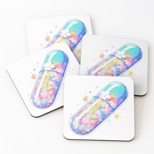 Item preview, Happy pill designed and sold by MendaciousMina.