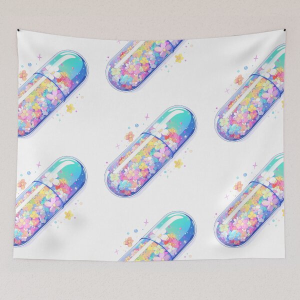 Item preview, Happy pill designed and sold by MendaciousMina.