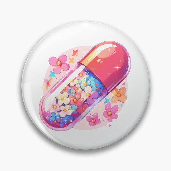 Item preview, Happy pill designed and sold by MendaciousMina.