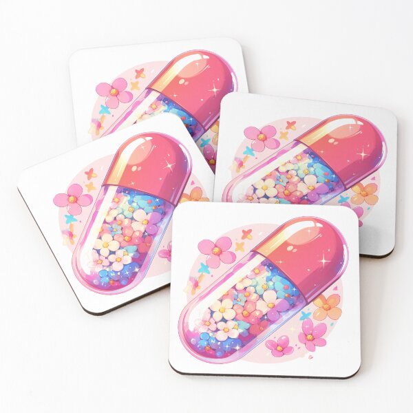 Item preview, Happy pill designed and sold by MendaciousMina.