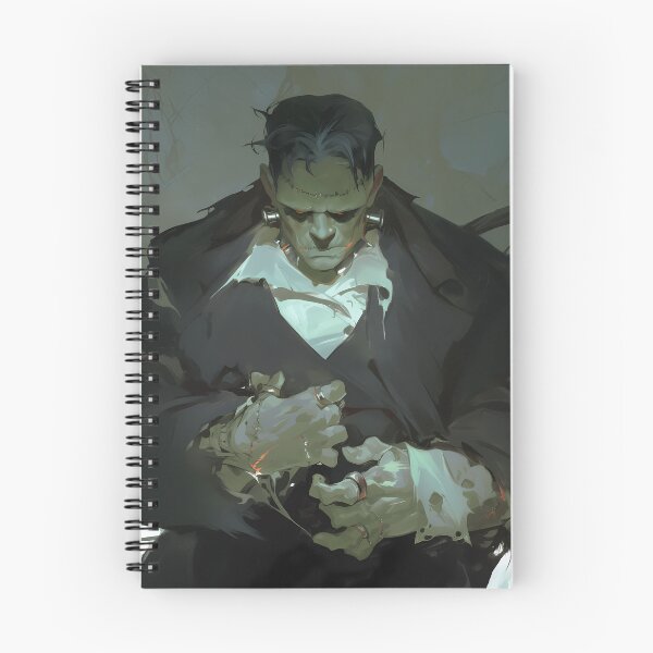 Item preview, Brooding Creation – Dark Frankenstein Monster Artwork designed and sold by Skolyak.