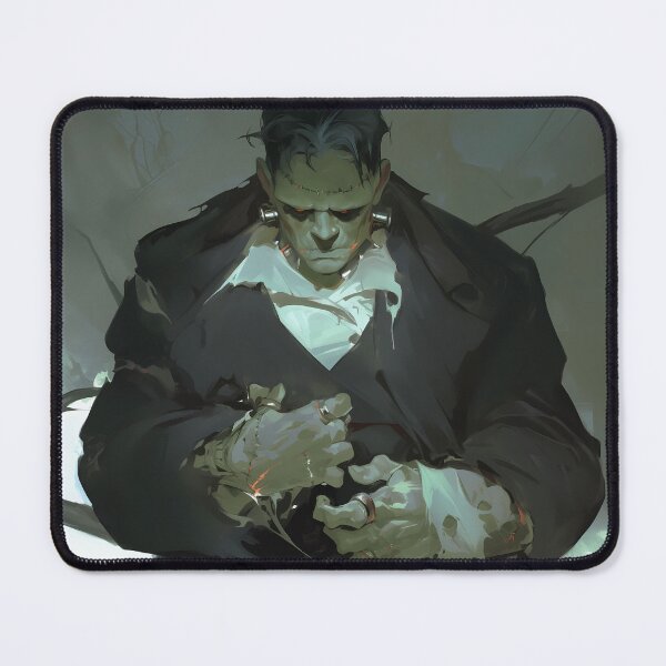 Item preview, Brooding Creation – Dark Frankenstein Monster Artwork designed and sold by Skolyak.