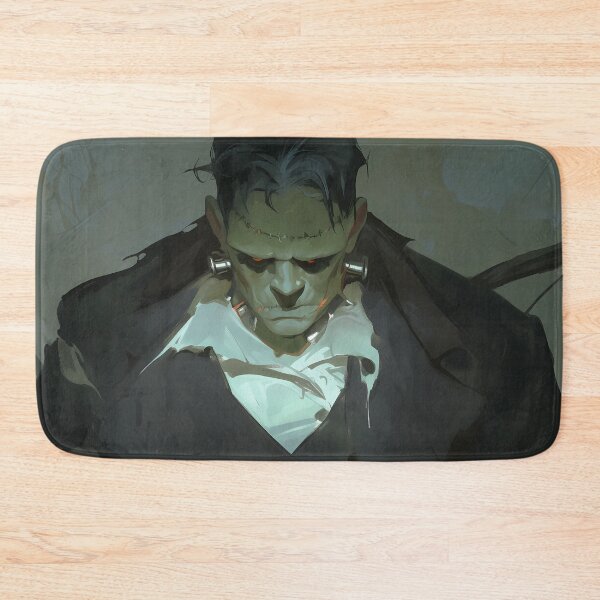 Item preview, Brooding Creation – Dark Frankenstein Monster Artwork designed and sold by Skolyak.