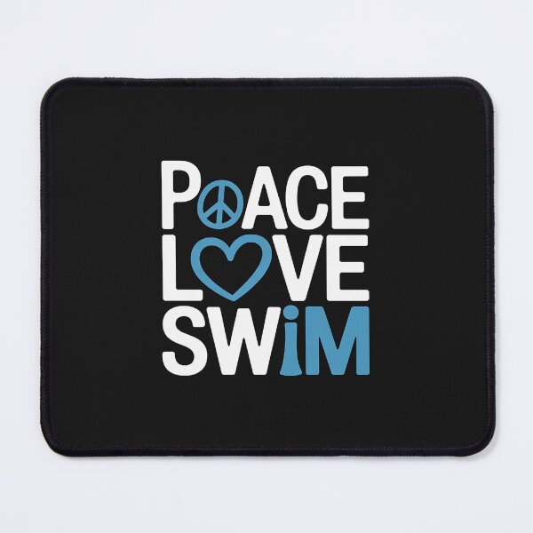 Item preview, Peace Love Swim Hoodie Swimmer Gift Love To Swim designed and sold by GaryBellcvbnb.
