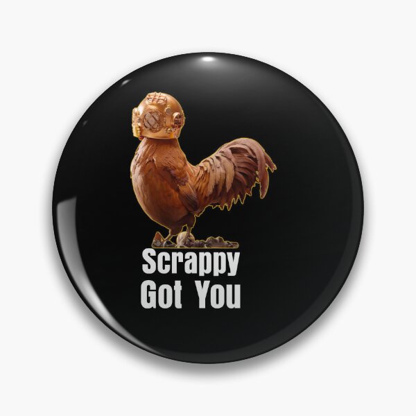 Aperçu de l'œuvre Scrappy Got You Chicken Arc Raiders créée et vendue par MarlinConroy.