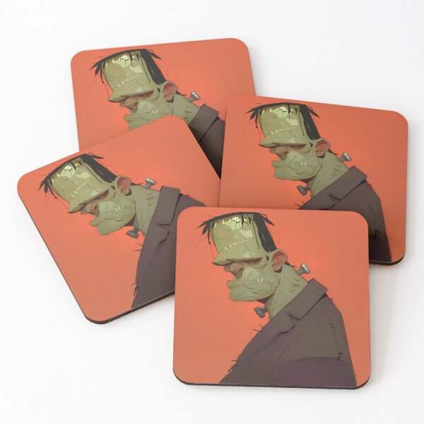 Item preview, Grumpy Frankenstein – Stylized Monster Portrait designed and sold by Skolyak.
