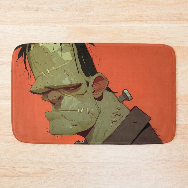 Item preview, Grumpy Frankenstein – Stylized Monster Portrait designed and sold by Skolyak.