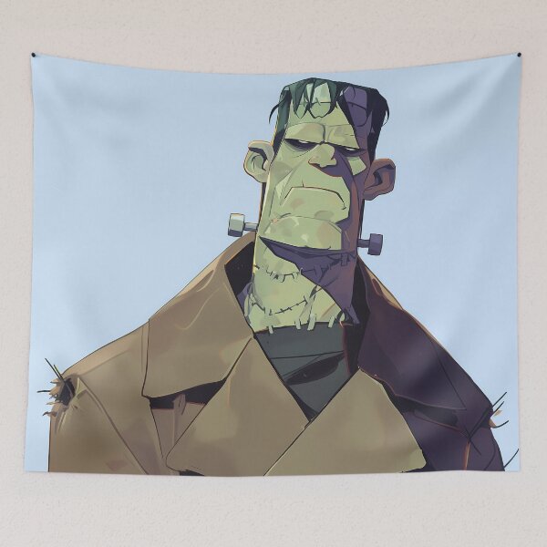 Item preview, Stoic Frankenstein – Stylized Monster Character Art designed and sold by Skolyak.